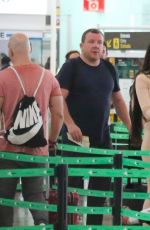 CHLOE KHAN at Airport in Barcelon 08/16/2017