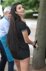 CHLOE KHAN Leaves ITV Studios in London 08/10/2017