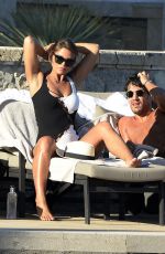 CHLOE LEWIS in Swimsuit on Vacation in Spain 08/06/2017