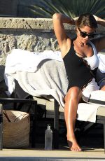 CHLOE LEWIS in Swimsuit on Vacation in Spain 08/06/2017