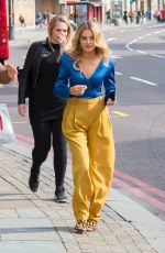 CHLOE LLOYD Out and About in London 08/14/2017