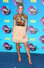 CHLOE LUKASIAK at Teen Choice Awards 2017 in Los Angeles 08/13/2017