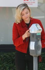 CHLOE MORETZ Out and About in Beverly Hills 08/09/2017