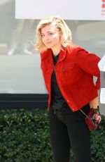 CHLOE MORETZ Out and About in Beverly Hills 08/09/2017