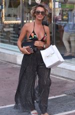 CHLOE SIMS, AMBER DOWDING and GEORGIA KOUSOULOU at The Only Way is Essex Set in Marbella 08/10/2017