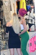 CHLOE SIMS Shopping at Bikini Brazil in Marbella 08/10/2017