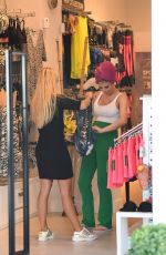 CHLOE SIMS Shopping at Bikini Brazil in Marbella 08/10/2017