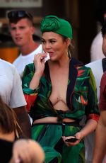 CHRISSY TEIGEN Out and About in Venice 08/06/2017