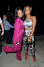 CHRISTINA MILIAN and KARRUECHE TRAN at Catch LA in West Hollywood 08/03/2017