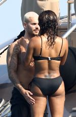 CHRISTINA MILIAN in Bikini at a Yacht in St Tropez 08/24/2017