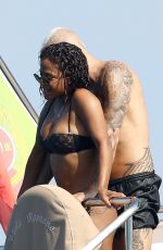 CHRISTINA MILIAN in Bikini at a Yacht in St Tropez 08/24/2017