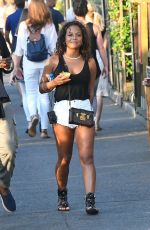 CHRISTINA MILIAN Out and About in St. Tropez 07/31/2017