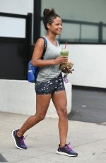 CHRISTINA MILIAN Out for Breakfast in Los Angeles 08/16/2017