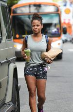 CHRISTINA MILIAN Out for Breakfast in Los Angeles 08/16/2017