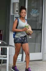 CHRISTINA MILIAN Out for Breakfast in Los Angeles 08/16/2017