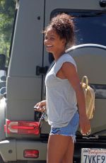 CHRISTINA MILIAN Out Shopping in Studio City 08/14/2017