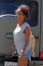 CHRISTINA MILIAN Out Shopping in Studio City 08/14/2017