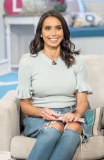 CHRISTINE BLEAKLEY at Lorraine TV Show in London 08/18/2017