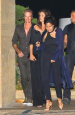 CINDY CRAWFORD at Nobu in Malibu 08/19/2017