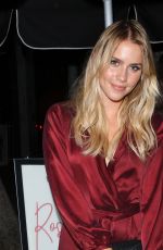CLAIRE HOLT at Harper’s Bazaar September Issue Dinner in West Hollywood 08/22/2017