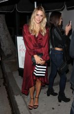 CLAIRE HOLT at Harper’s Bazaar September Issue Dinner in West Hollywood 08/22/2017