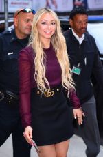 CORINNE OLYMPIOS Arrives at Good Morning America in New York 08/29/2017