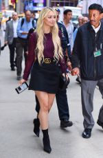 CORINNE OLYMPIOS Arrives at Good Morning America in New York 08/29/2017