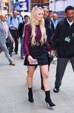 CORINNE OLYMPIOS Arrives at Good Morning America in New York 08/29/2017