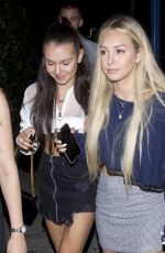 CORINNE OLYMPIOS Leaves Delilah in West Hollywood 08/12/2017