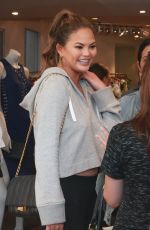 CRISSY TEIGEN Promotes Her New Clothing Line at Intermix in Los Angeles 08/11/2017