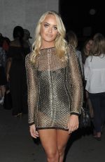 DAISY ROBINS at LOTD Launch Party in London 08/16/2017