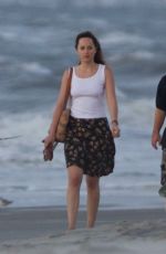 DAKOTA JOHNSON and Shia Labeouf on the Set of The Peanut Butter Falcon in Savannah 07/30/2017