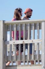 DAKOTA JOHNSON and Shia Labeouf on the Set of The Peanut Butter Falcon in Savannah 07/31/2017