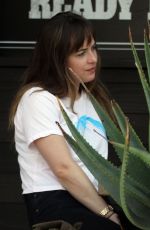 DAKOTA JOHNSON Out and About in Los Angeles 08/29/2017