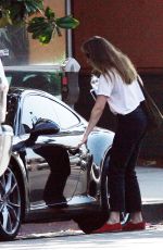 DAKOTA JOHNSON Out and About in Los Angeles 08/29/2017