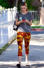 DANI THORNE Out and About in Los Angeles 08/30/2017