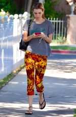 DANI THORNE Out and About in Los Angeles 08/30/2017
