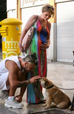 DANNIELLA WESTBROOK and Alan Thomason Out in Palma De Majorca 08/18/2017