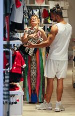 DANNIELLA WESTBROOK and Alan Thomason Out in Palma De Majorca 08/18/2017