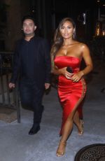 DAPHNE JOY Leaves Churchkey Restaurant in Los Angeles 08/08/2017
