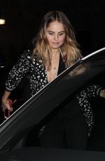 DEBBY RYAN Night Out at Avenue in Hollywood 08/16/2017