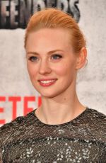 DEBORAH ANN WOLL at The Defenders Premiere in New York 07/31/2017