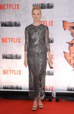 DEBORAH ANN WOLL at The Defenders Premiere in New York 07/31/2017