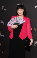 DELTA BURKE at Emmys Cocktail Reception in Los Angeles 08/22/2017