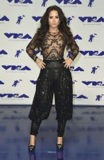 DEMI LOVATO at 2017 MTV Video Music Awards in Los Angeles 08/27/2017