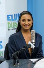 DEMI LOVATO at Elvis Duran Z100 Morning Show in New York 08/17/2017