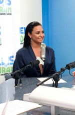 DEMI LOVATO at Elvis Duran Z100 Morning Show in New York 08/17/2017