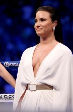 DEMI LOVATO at Floyd Mayweather vs. Conor McGregor Fight in Las Vegas 08/26/2017