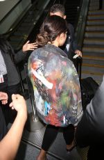 DEMI LOVATO at Los Angeles International Airport 08/14/2017