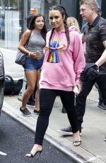 DEMI LOVATO Leaves Her Hotel in New York 08/18/2017